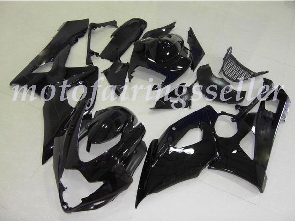 

new abs plastic fairings kit fit for suzuki gsxr1000 2005 2006 gsxr1000 05 06 injection mold black silver decals