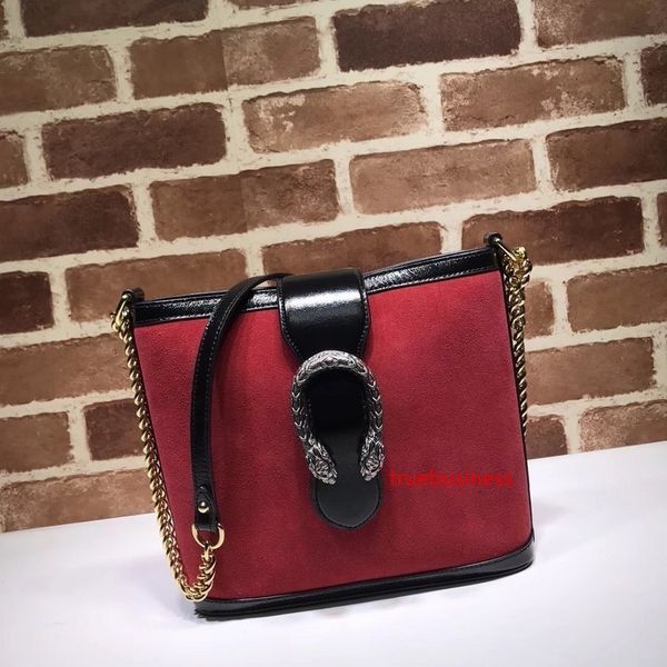 

2020 brand design letter buckle embossing shoulder chain bag women genuine leather 499622 shopping tote bag