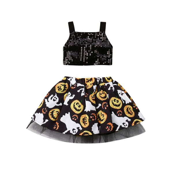 

uk ребёнки halloween party outfit тыква пришивание топ ромперы юбка торт удар принцесса тута платье одежда, Pink;blue