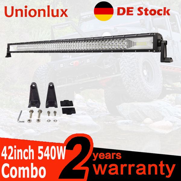 

42inch 540w spot flood combo beam led offroad light bar suv atv turck ip67 waterproof led driving lamp 44inch 240w