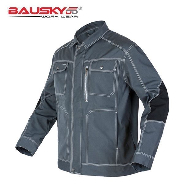 

b212 mens workwear uniforms working coats rugular jackets for repairing factory cargos clothes big size 3xl grey clothes, Black;brown
