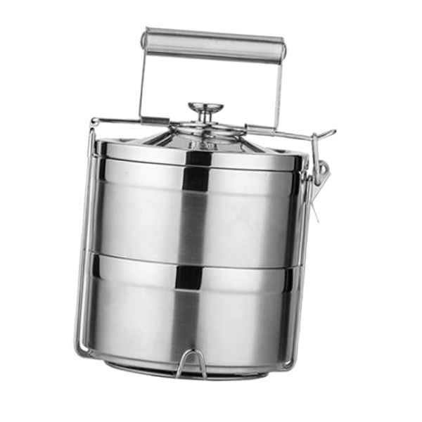 

stackable stainless steel thermal lunch box insulated bento box/food container for kids, adults, women, men, home office school picnic use