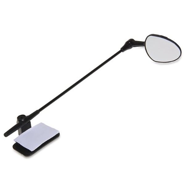 

abgz-adjustable helmet rearview mirror for bike bicycle, Black