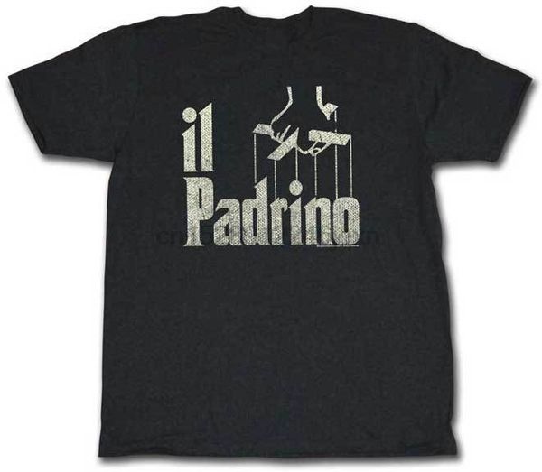 

the godfather el padrino movie t shirt classic gangster movie, White;black