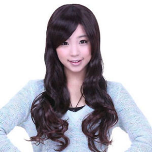 

ю#выберите стиль и цвет горячие продаем fastshipping usps в сша длинная волнистый косплей аниме вечеринки синтетический парик s2456