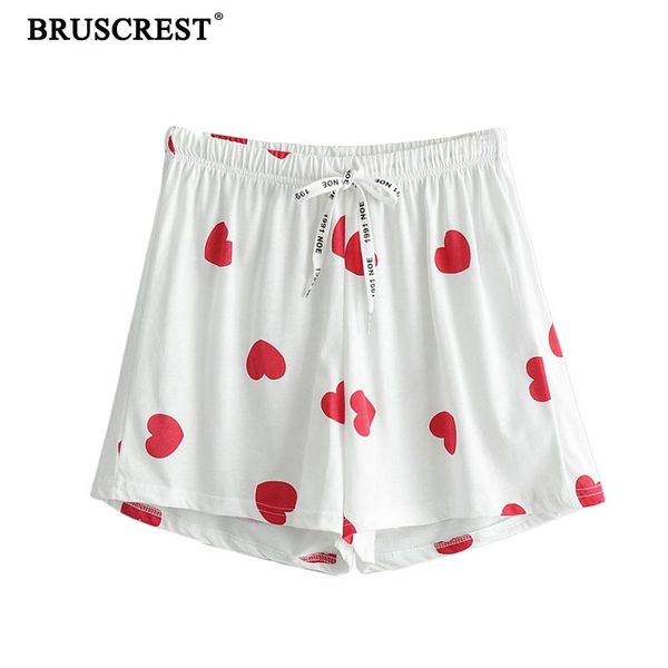 

2019 summer print loose plus size shorts women high waist shorts female casual lace up elastic korean fashion streetwear, White;black