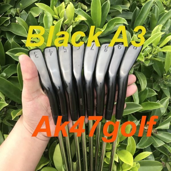 

2019 new golf iron limited black a3 718 iron forged et 3 4 5 6 7 8 9 pw with project x6 0 teel haft 8pc golf club
