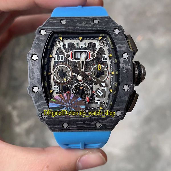 

v2-это модернизированная версия рм 11-03 материал широко углеродного волокна чехол скелет циферблат япония miyota механические почтовый инде, Slivery;brown