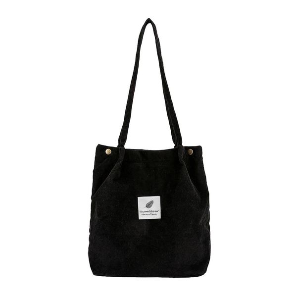

female bag corduroy solid color canvas shoulder bag korean style messenger handbag travel sling bag@py