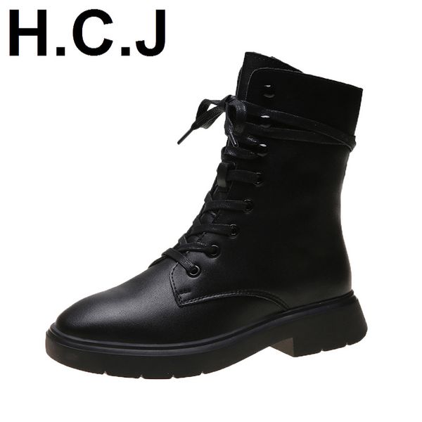 

motorcycle boots winter boots windproof waterproof motorbike shoes keep warm fashion high heels women with velvet, Black