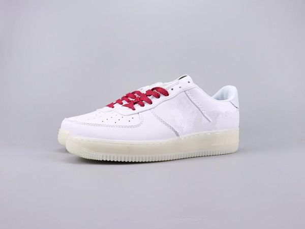

new 1 de lo mio dominican republic 3m tongue women mens trainers sneakers low one sports white red schuhe chaussures us5.5-us11 with box