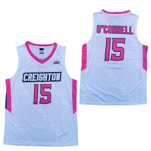 

2020 нового крейтон bluejays баскетбол джерси ncaa college 15 о'коннеллы вся прошитые и вышивка мужчина молодежь размер, Black;red