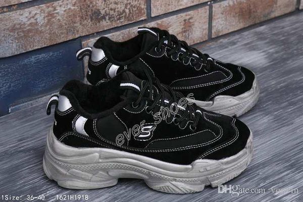 

skechers designers sports runner shoe low old dad combination soles women skechers shoes black grey trainers run sports sneakers chaussures