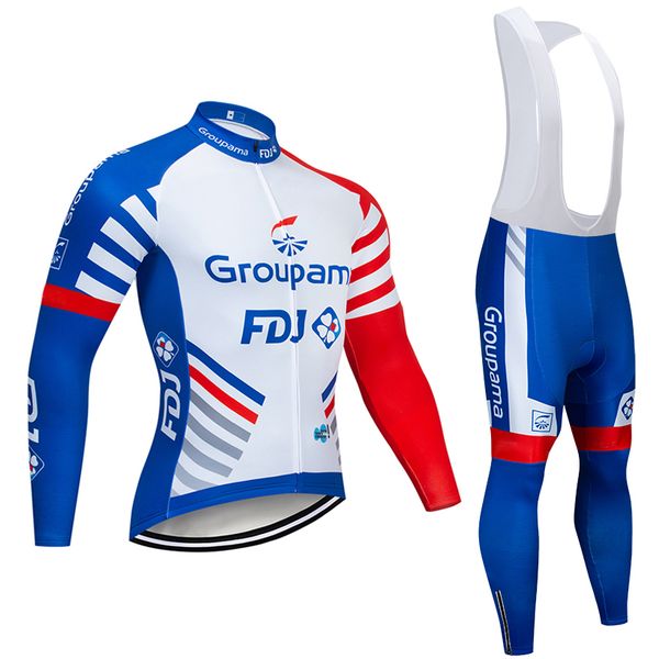 

2019 new cycling team jer ey bib pant et ropa cicli mo men winter thermal fleece pro bike jacket maillot wear