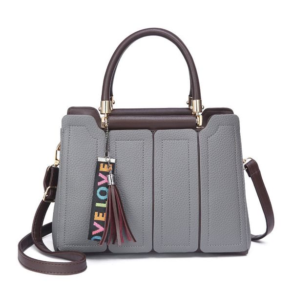 

winmax women pu leather handle crossbody bag female fashion girls shoulder bag dames ladies handbag grey phone causal totes