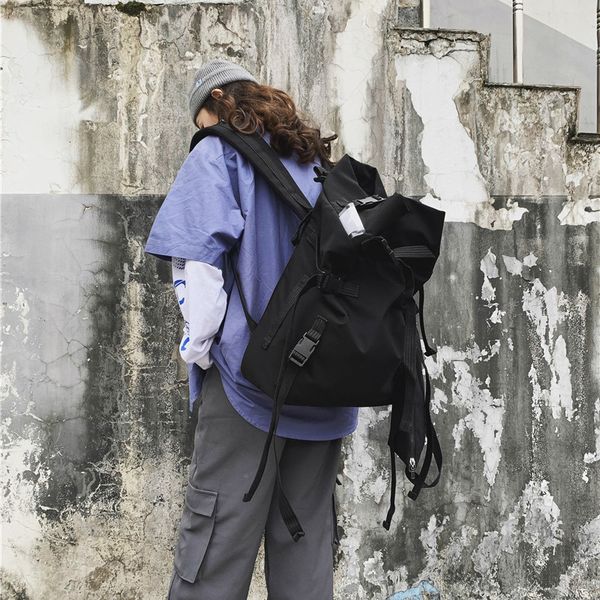 

men and women street hip hop large capacity backpack bag