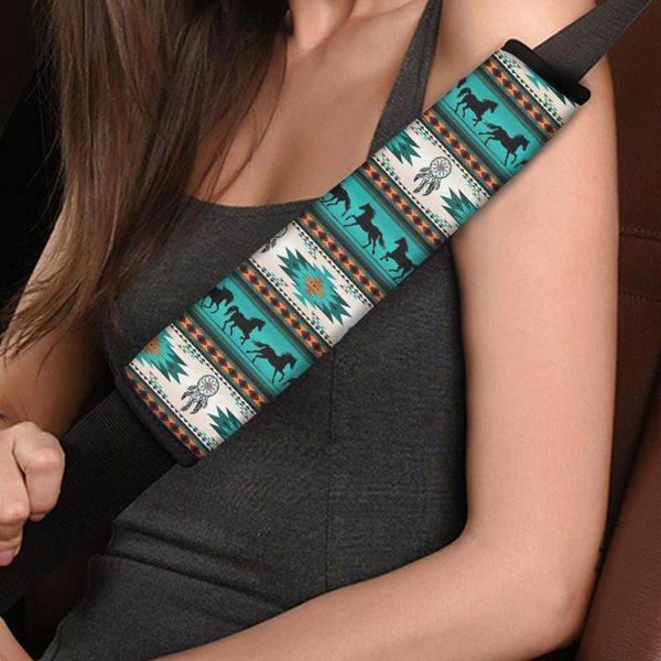 

пояс instantarts bohemian лошадь шаблон аксессуары автокребли чехлы-resistant seatbelt подплечник easy clean seatbelt pad