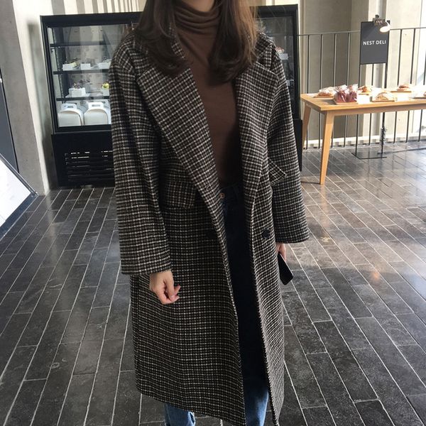 

wholesale spring autumn new arrival winter selling women's fashion casual overcoat stylish coat, Black