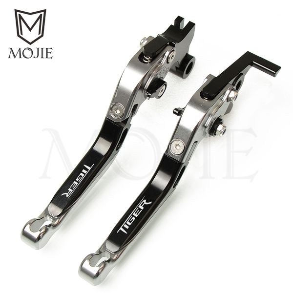 

motorcycle accessories cnc adjustable folding extendable brake clutch levers for tiger 800 / xc 2011-2014 2012 2013