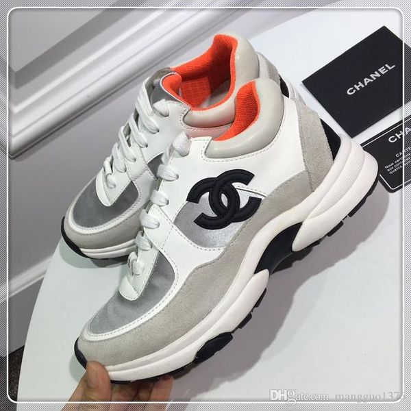 

fashion men woman shoes sneakers casual fashion sport trainers lo-luxury men woman sneakers shoes size 35-45, Black
