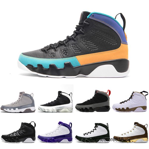 

new unc 9 ix 9s dream it mens basketball shoes mop melo og space jam high black white lakers pe outdoor sports sneakers