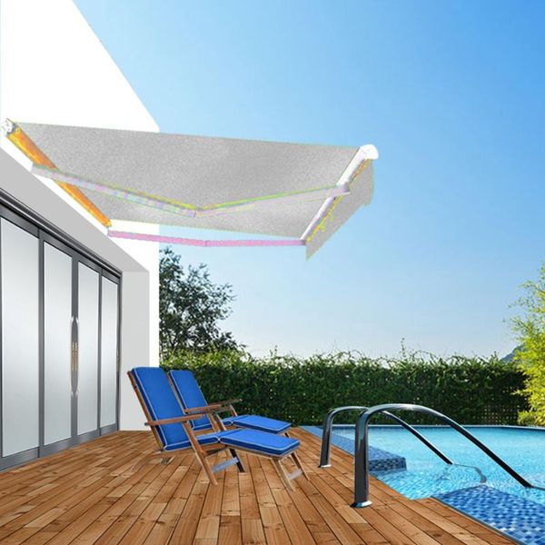 

3x1.5m waterproof awning replacement fabric for outdoor courtyard garden outdoor camping hammock rain beach sun shelter