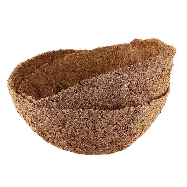 

promotion ( pack of 2 ) half round pre-formed replacement coco liner, 14-inch
