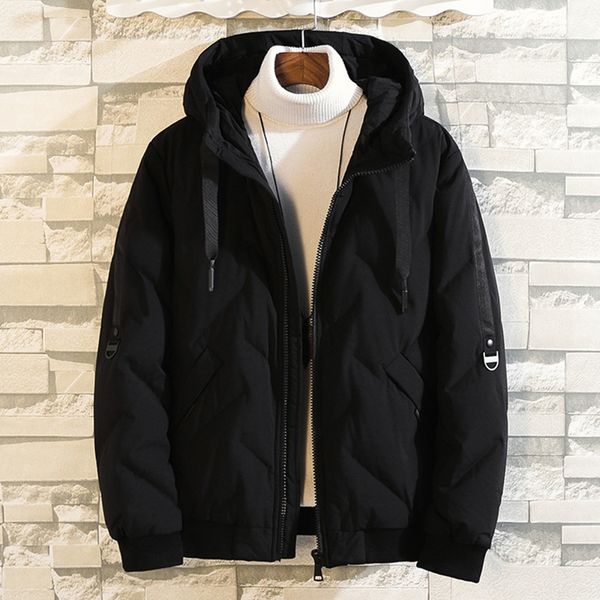 

arm slim fashion clotheswinter men's jacket men's warm slim fit winter jacket w, Black