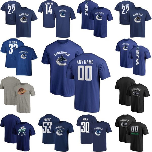 

Ванкувер Кэнакс 40 Элиас Петтерссон Хоккейная футболка 33 Хенрик Седин 6 Brock Boeser Дан