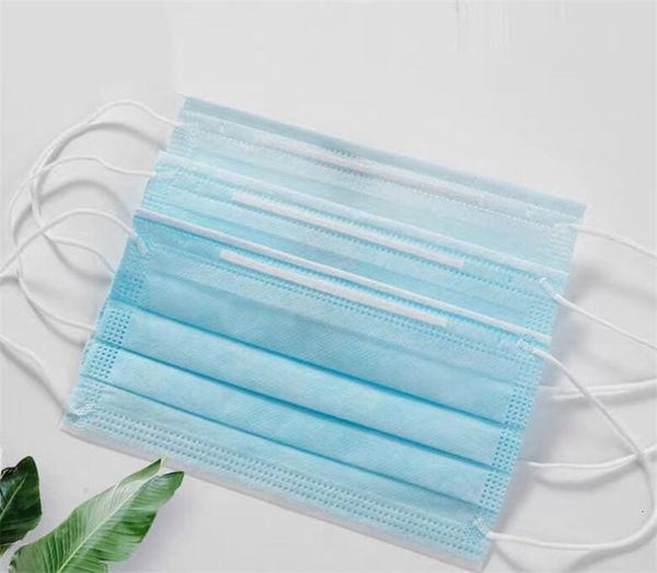

dhl ship masks blue pleated 3 ply adultnon woven masksrtificate winter face mask or ups ko21