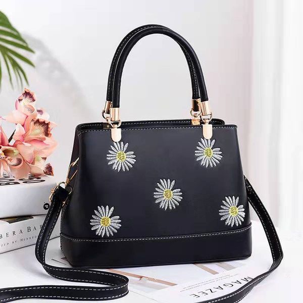 

pink sugao designer handbag women shoulder handbag flower printed handbag 2020 new fashion purse crossbody bags pu leather bhp