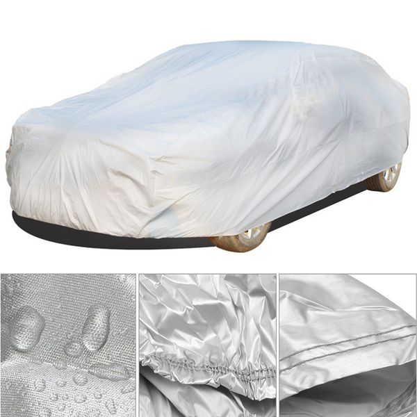 

2019 waterproof car covers suv sedan hatchback outdoor indoor sun protection cover uv for car reflector dust