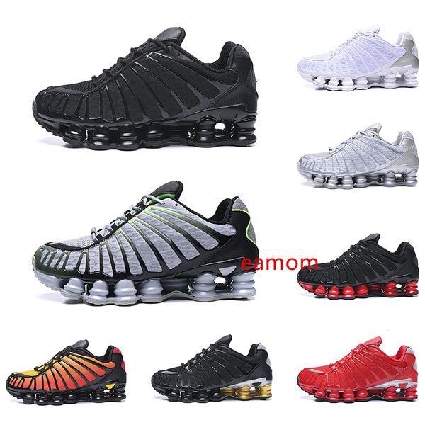 

designer tl running shoes oz nz r4 mens sneakers triple black white clay orange blue metallic silver university red men trainer sports