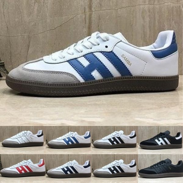 

sale samba trainers mens casual shoes fashion designer leather gazelle og black white pink men runner womens sneakers sports shoes