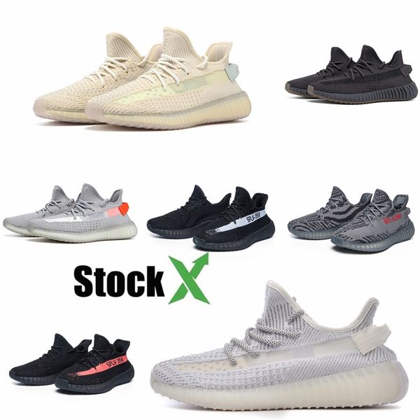 

2020 ice green kanye west coconut gauze transparent v2 new arrivals casual shoes low designer casual sneakers men women 35-45 #qa941