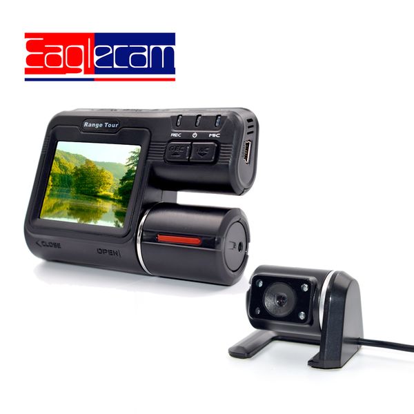 

dual lens camcorder i1000s auto car dvrs dual camera full hd 1080p dash cam driving recorder with parking rear lens cameras