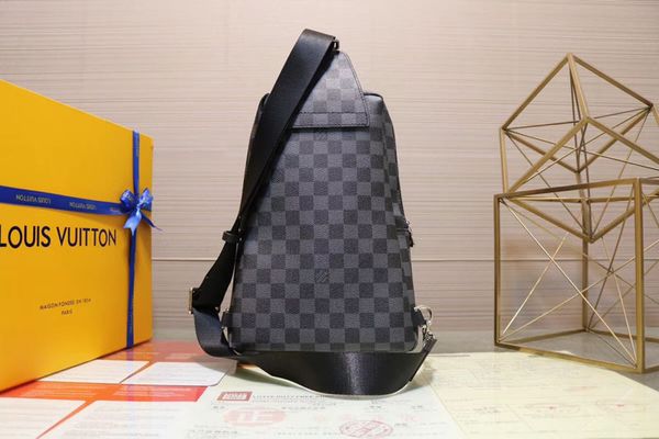 

Luxury avenue man che t bag damier graphite pixel 5a l v4085 fa hion men women geronimo cro body bag outdoor port houlder pouch bag