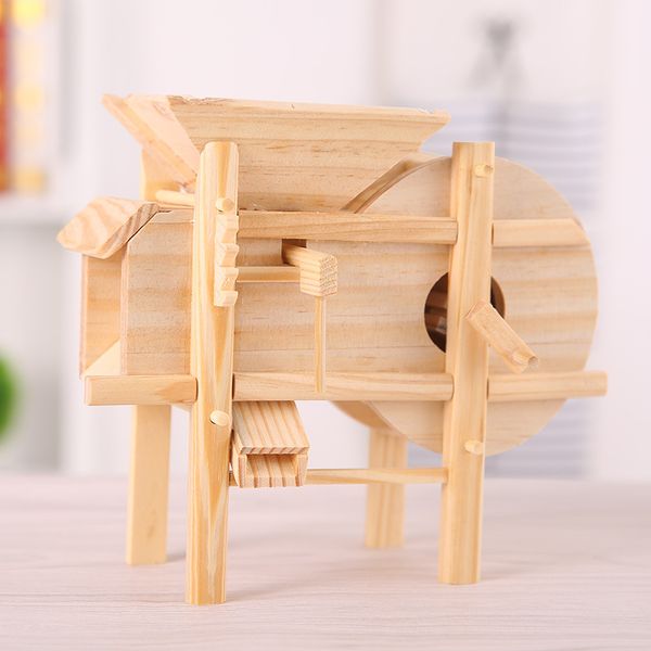 

деревянные ремесла фермы инструменты модель gujing колесо окантовка ретро деревянные украшения детских игрушек предметы интерьера ремесленны