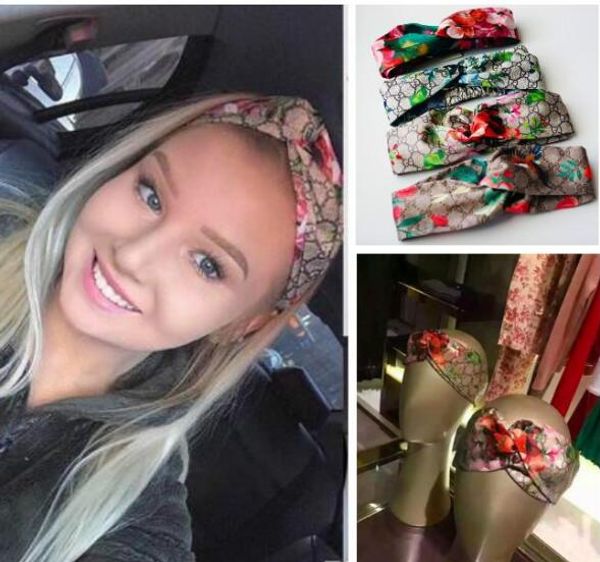 

модельер 100% шелковый крест бесконечность повязка на голову мода дизайнер бренда