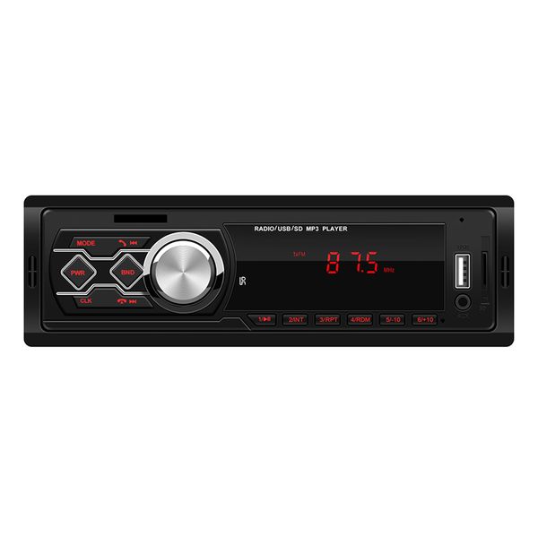 

1788e 12v universal car mp3 player bluetooth fm radio player tf card aux in playback car audio receiver handscar speaker