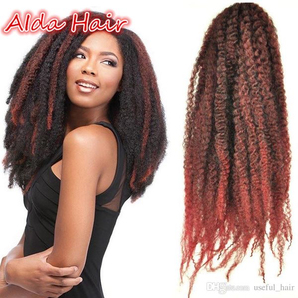 2020 Marley Hair Crochet Braids Afro Kinky Black Crochet Hair