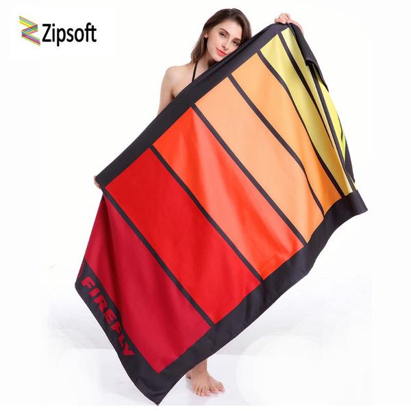 

large beach towel microfiber 90cm*170cm travel pool towel antibacterial quick dry water absorbent yoga mat lightweight compact