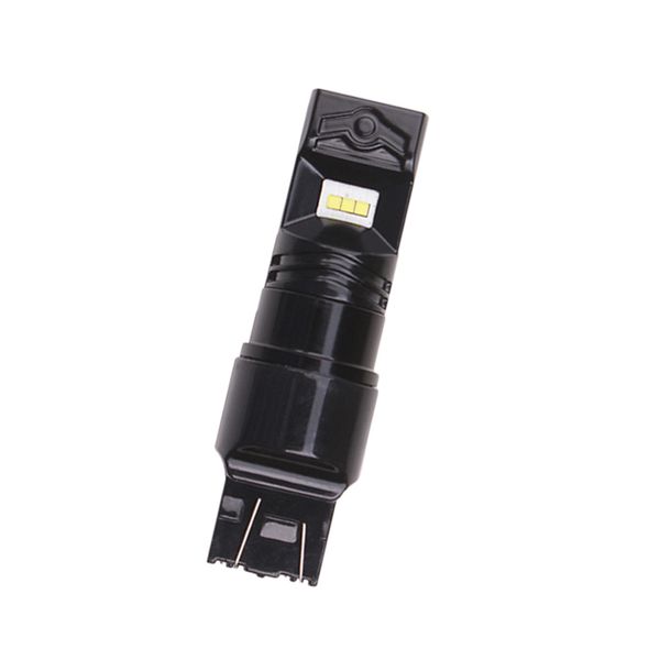 

автомобиль led задний фонарь t20 csp 7440 7443 6smd импорт черный алюминий подсветка обратный лампа dc 12-24 в белый свет тормозные лампы