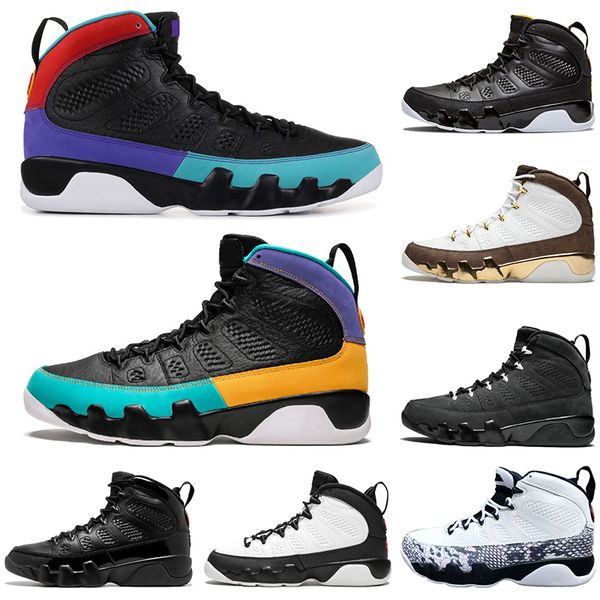 

2019 Air Jordan Retro 9 9s Citrus Men Basketball Shoes dream it do it bred space jam UNC designer mens trainers sports sneakers