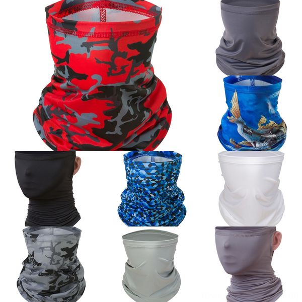 

qatdi motorcycle cycling scarf headwear face mask windproof classic tribal skull soft polyester facemask half warmer cap neck ghost multi fu, Black