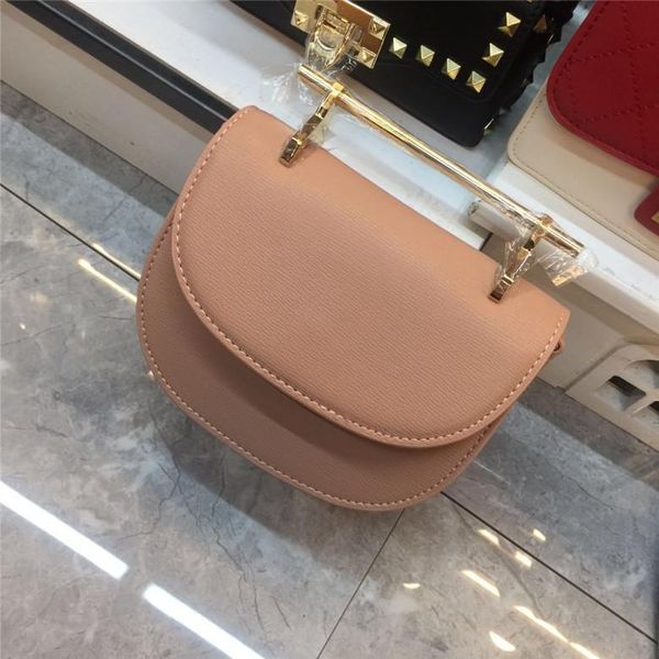 

elegant2019 saddle leisure time mini- portable semi-circle package tide single all-match inclined shoulder satchel