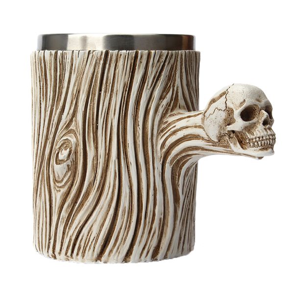 

skull beer mug striking skull gothic drinkware vessel cup birthday gifts
