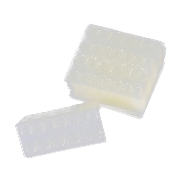 

240pcs jelly waterproof nails extension tapes sticky nail art tips adhesive glue