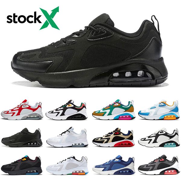 

air 200 running shoes men women discount 200s rasta mystic green university red team outdoor mens womens trainers sports sneakers runners, White;red