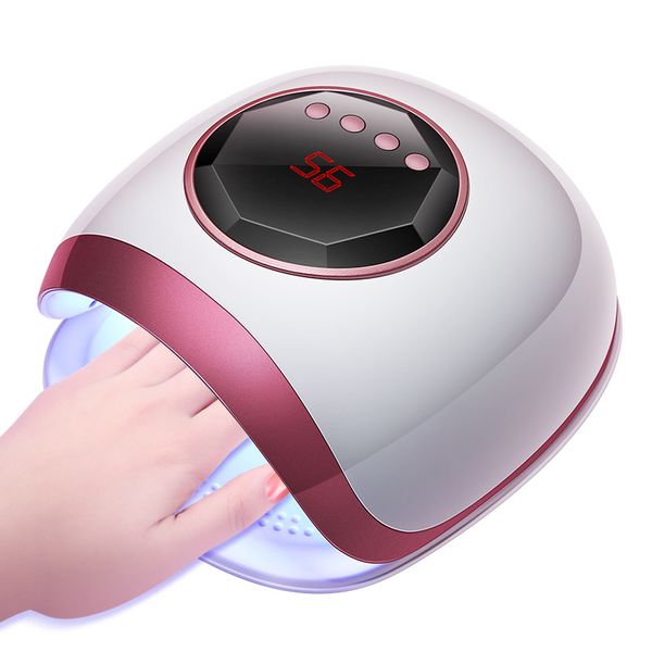 

72w smart light therapy machine non-induction uv/led nail lamp 30 leds manicure for nail curing 60s/90s timer
